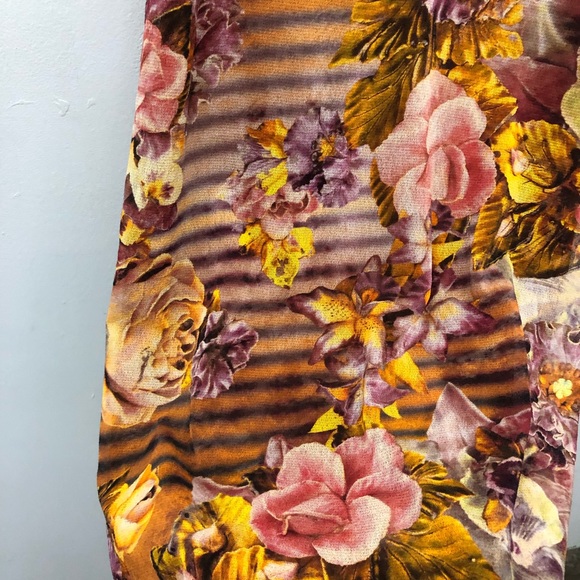 Jean Paul Gautier Soliel Floral Mesh Ruffle Dress - Picture 5 of 15